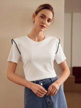 MOTF PREMIUM CONTRAST STITCH SHORT SLEEVE TEE